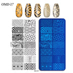 Plaque Stamping OM-D17 - Ongles Elaine Lemay