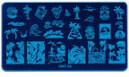 Plaque Stamping OM-T02 - Ongles Elaine Lemay