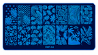 Plaque Stamping OM-T04 - Ongles Elaine Lemay