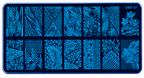 Plaque Stamping OM-T07 - Ongles Elaine Lemay