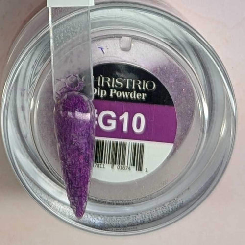 Polydip Glitter 10 - Ongles Elaine Lemay