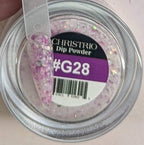 Polydip Glitter 28 - Ongles Elaine Lemay