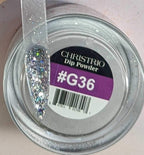Polydip Glitter 36 - Ongles Elaine Lemay