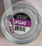 Polydip Glitter 40 - Ongles Elaine Lemay