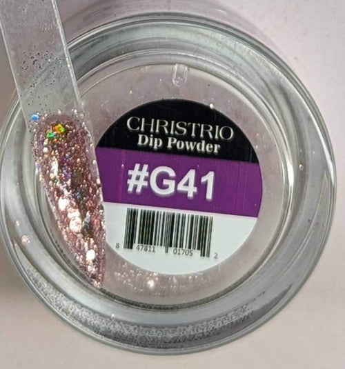 Polydip Glitter 41 - Ongles Elaine Lemay