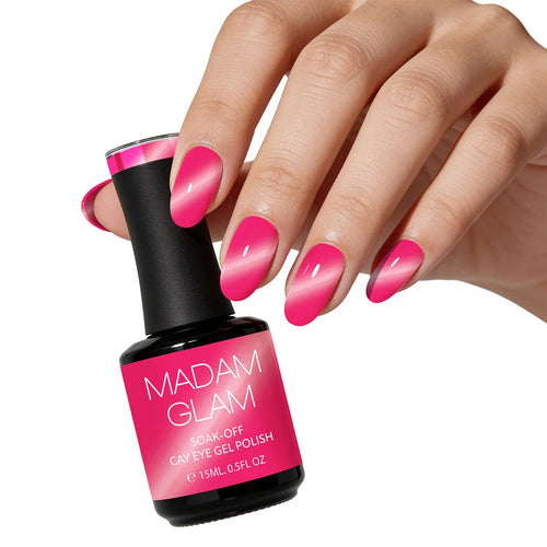 Power Pink - Ongles Elaine Lemay