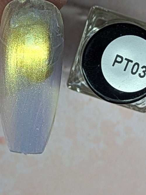 PT-03 Starlight vernis à stamping - Ongles Elaine Lemay