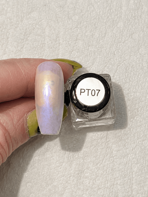 PT-07 vernis à stamping - Ongles Elaine Lemay