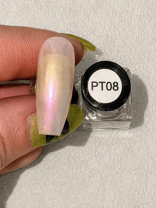 PT-08 vernis à stamping - Ongles Elaine Lemay