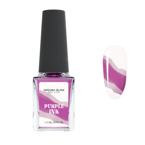 Purple / mauve - Ongles Elaine Lemay
