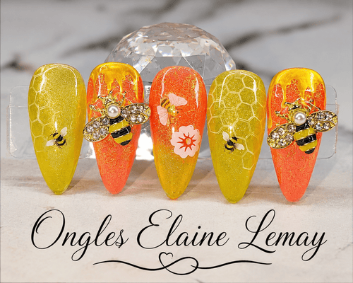 Radiant Glow - Ongles Elaine Lemay