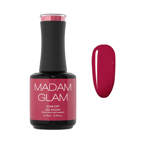 Raspberry Explosion - Ongles Elaine Lemay