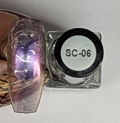 #SC-06 Fiery Fuchsia stamping varnish