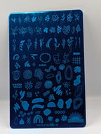 Plaque de stamping Nicole Diary L36