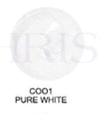 3D Gel C001 Pure White - Ongles Elaine Lemay 