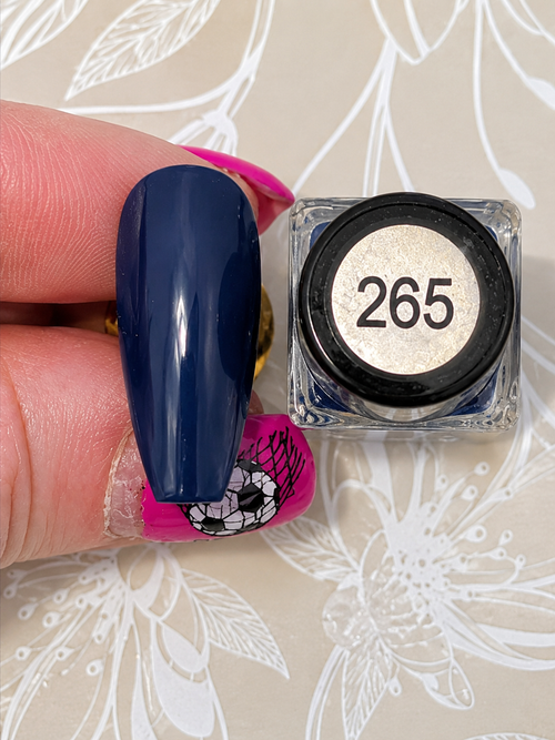 #265 Midnight Carol Vernis à stamping