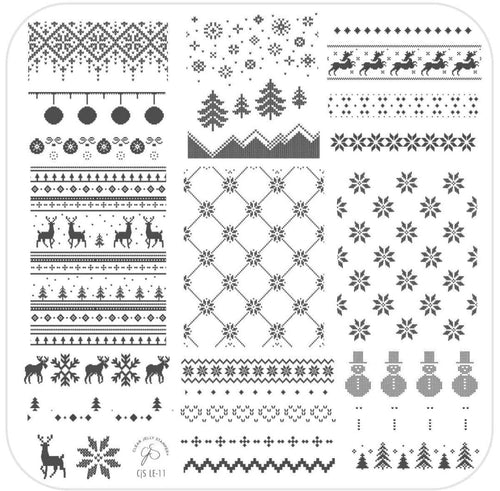 CJS-LE-11 Reindeer Sweater - Ongles Elaine Lemay 