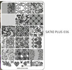 Plaque de stamping Satki +036