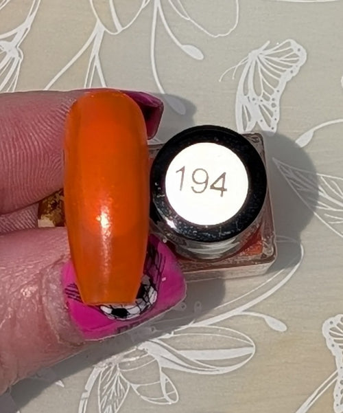 #194 Orange Zest vernis à stamping