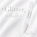 Builder gel Glitter White en pot 15g