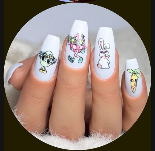 CJS-H-107 Easter Groovin’ - Ongles Elaine Lemay 