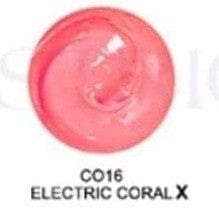 3D Gel C016 Electric Coral - Ongles Elaine Lemay 