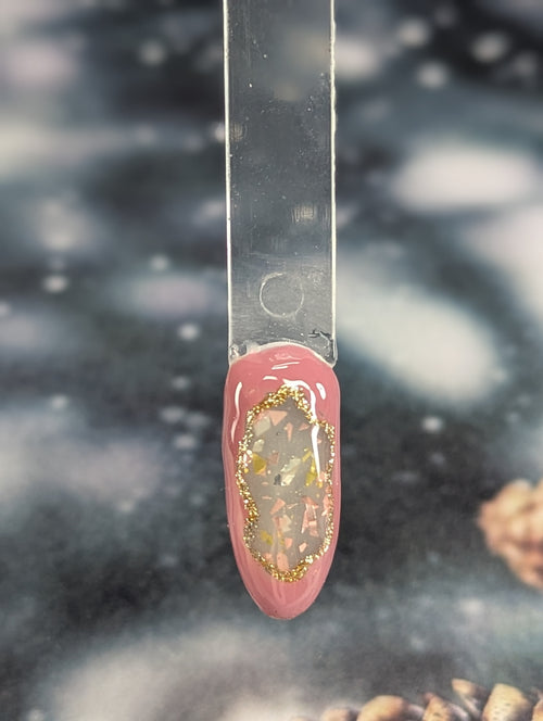 Builder gel pink Flakes en pot 15g