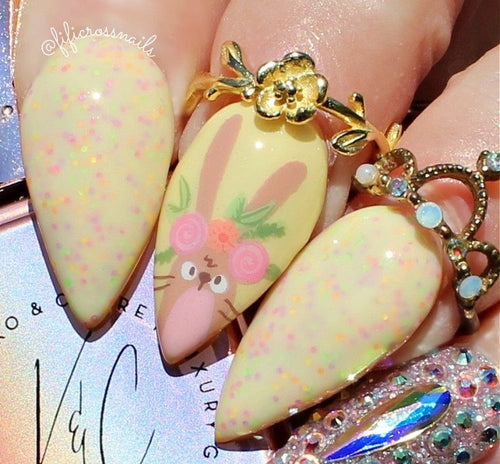 CJS-H-112 Bunny Bliss - Ongles Elaine Lemay 