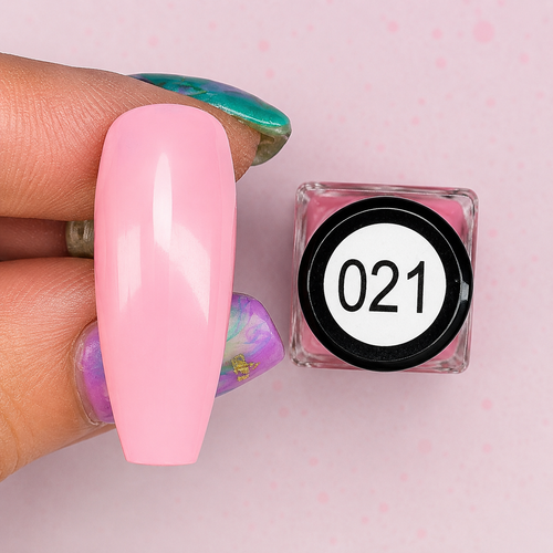 #021 Bubble Pop Pink stamping polish