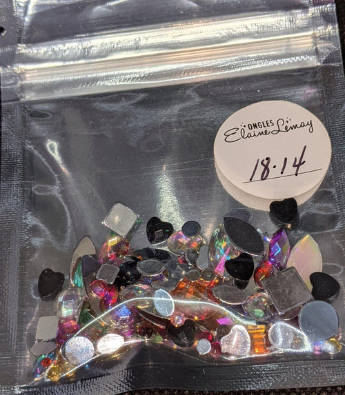 Bijoux mix #18-14 - Ongles Elaine Lemay 