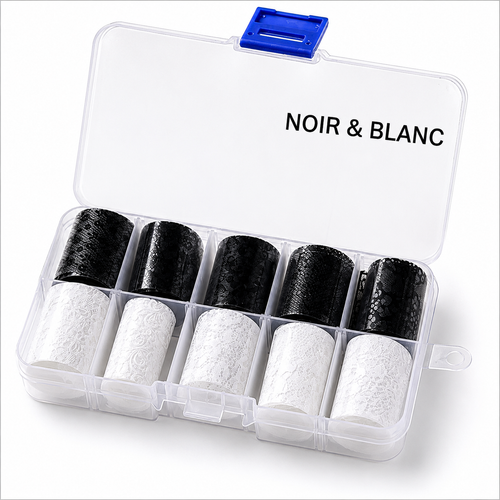 Black &amp; white foil
