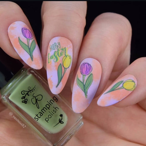 CJS-H-110 Tulip Tails - Ongles Elaine Lemay 