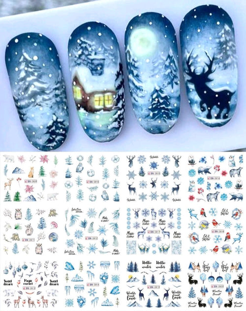 Waterdecals Noël #BN-2809