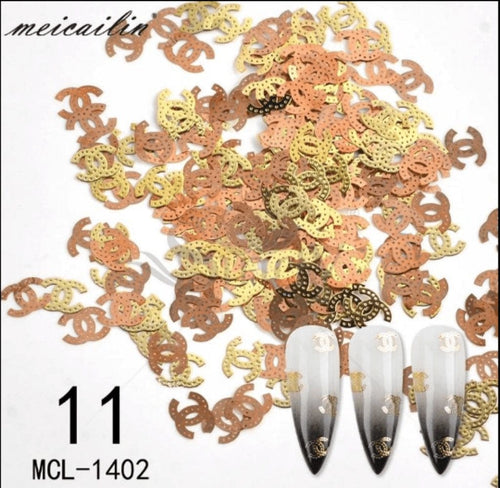 Bijoux central or #1402-11 - Ongles Elaine Lemay 