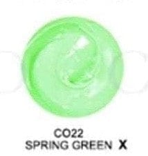3D Gel C022 Spring Green - Ongles Elaine Lemay 