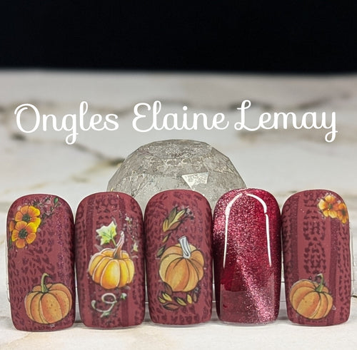 Ruby Thorns - Ongles Elaine Lemay