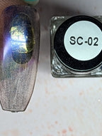 SC-02 Plumfire vernis à stamping - Ongles Elaine Lemay