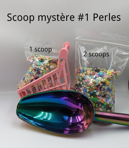 Scoop mystère 1 PERLES - Ongles Elaine Lemay