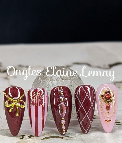 Secret Promise - Ongles Elaine Lemay