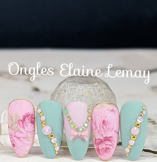 Secret Promise - Ongles Elaine Lemay