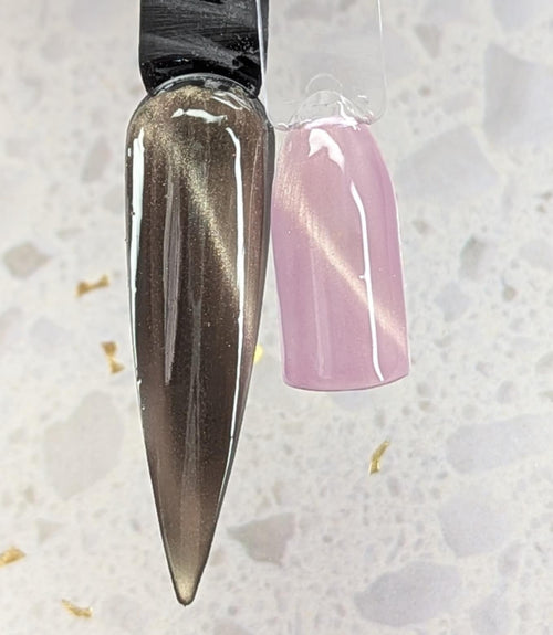 Smoky Elegance - Ongles Elaine Lemay