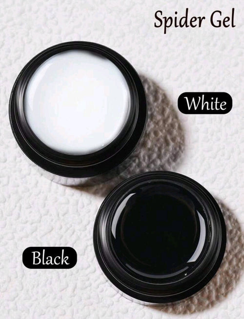 Spider Gel Noir ou Blanc - Ongles Elaine Lemay