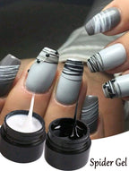 Spider Gel Noir ou Blanc - Ongles Elaine Lemay