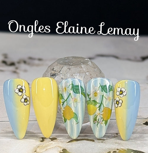Sunny Veil - Ongles Elaine Lemay