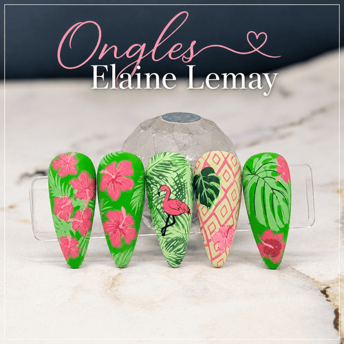 Sweet Cheers - Ongles Elaine Lemay