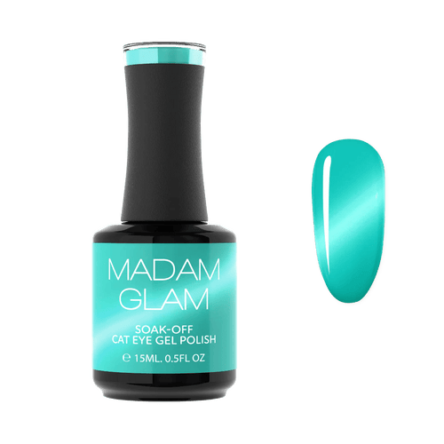 Teal Twist - Ongles Elaine Lemay