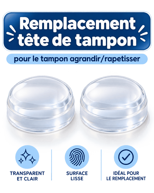 Tête de remplacement pour tampon agrandir / rapetisser - Ongles Elaine Lemay
