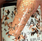 Touches of bronze top coat - Ongles Elaine Lemay