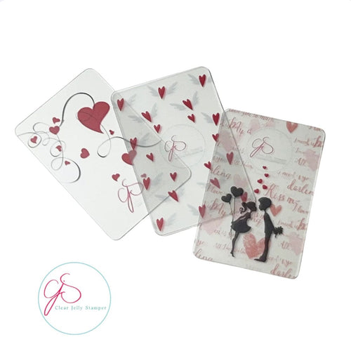 Trio grattoir Amour - Ongles Elaine Lemay
