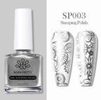 Vernis à stamping SP003 - Ongles Elaine Lemay